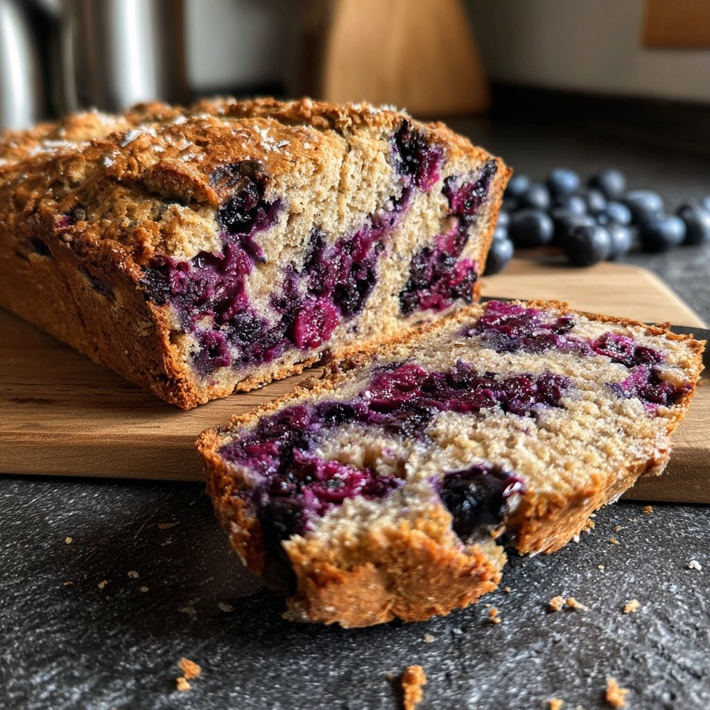 Frühlings Blaubeeren Zitrone Sauerteig Brotrezept