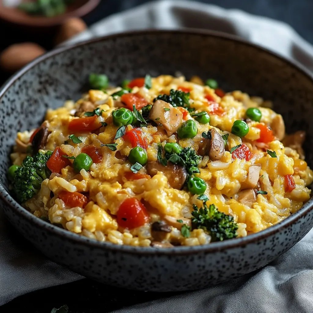 Gebratener Reis mit Gemüse und Ei – Schnell, Einfach und Rundum Lecker!