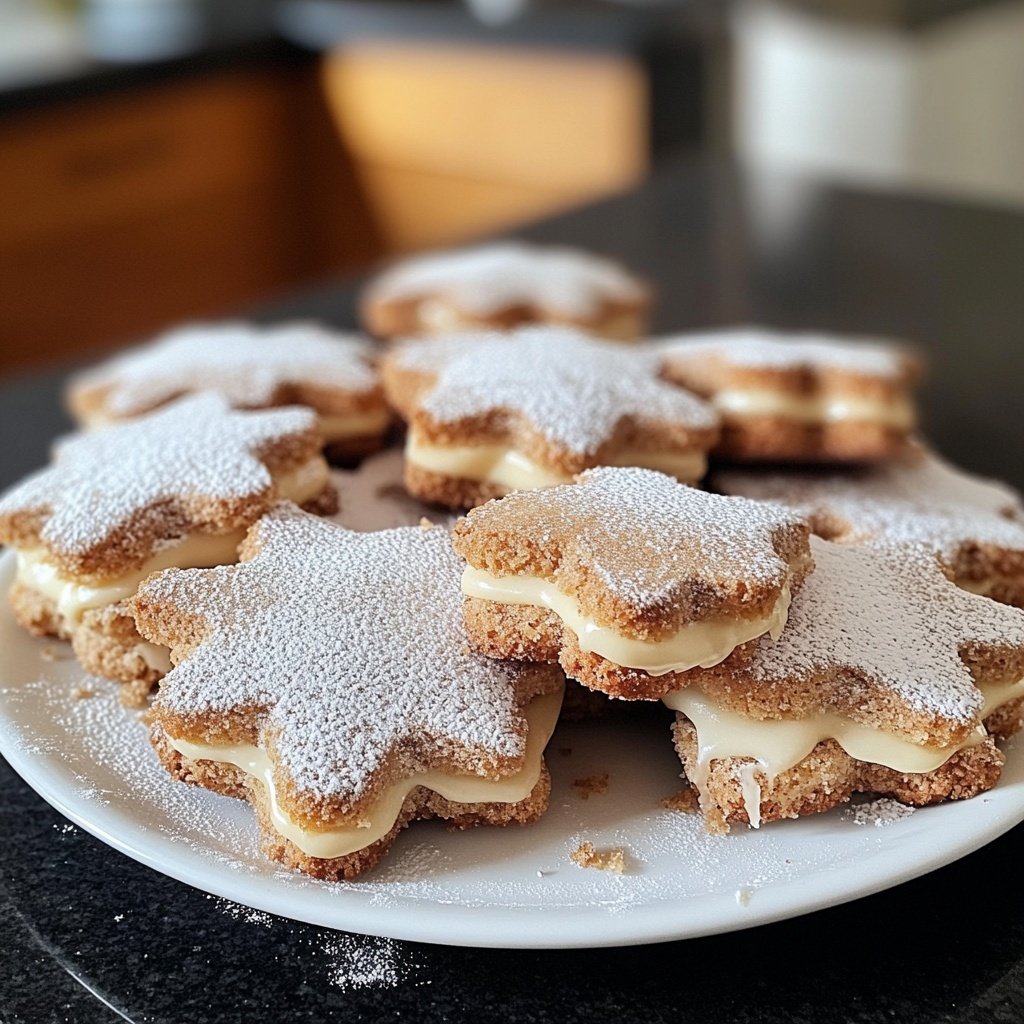 Köstliche Zimtstern-Kekse für die Feiertage