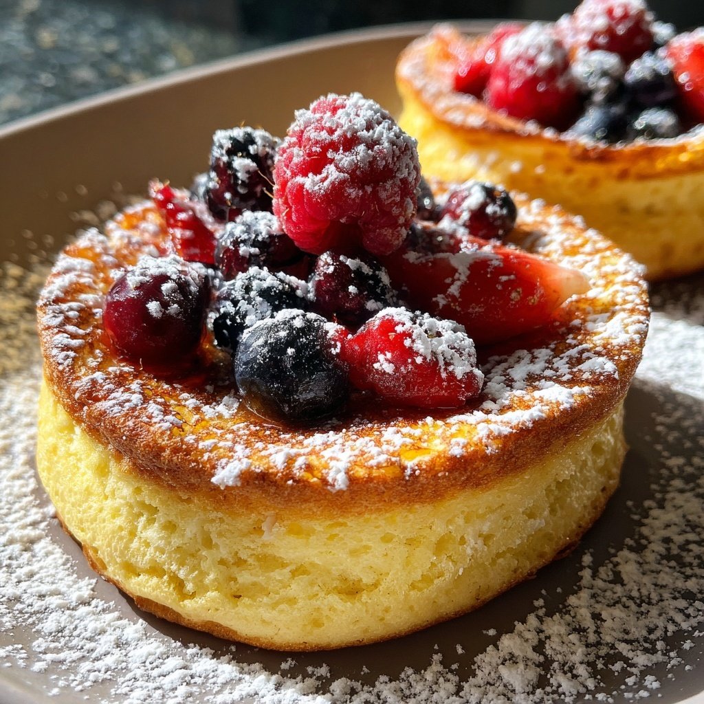 Biggest Loser Pfannkuchen mit Beeren