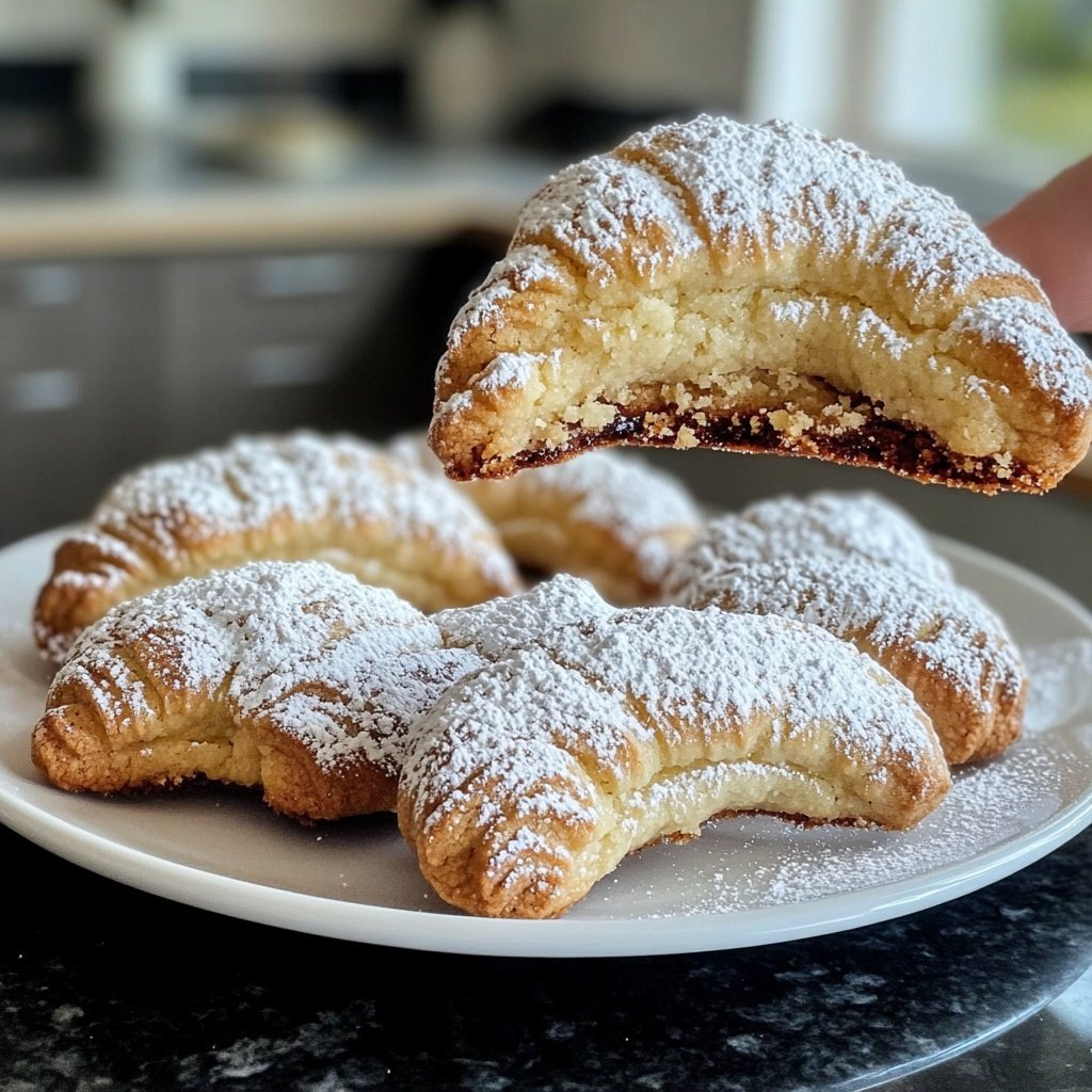 Buttrige Vanillekipferl