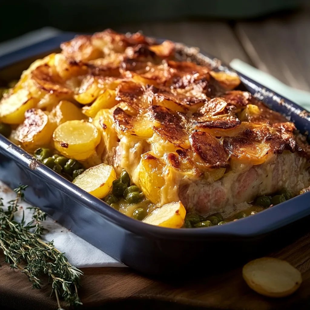 Kartoffel-Lauch-Auflauf