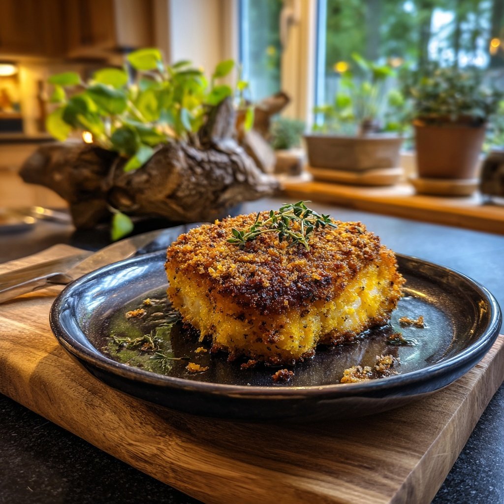 Seehecht Filet goldenem Rüben Rettich