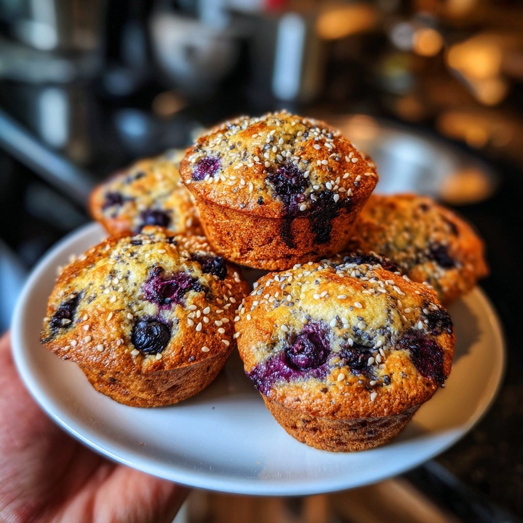 Gesunde Muffins mit Chiasamen