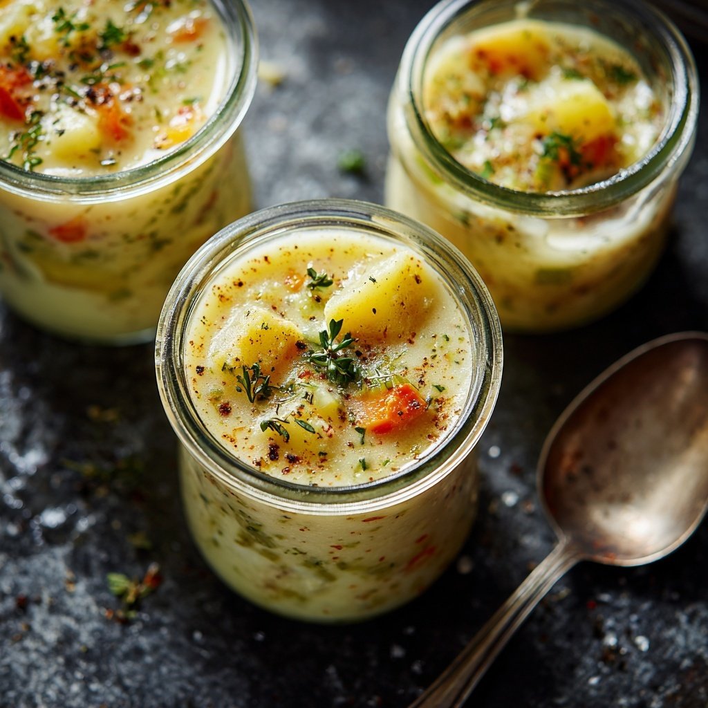 Kartoffel-Lauch-Suppe-Shots