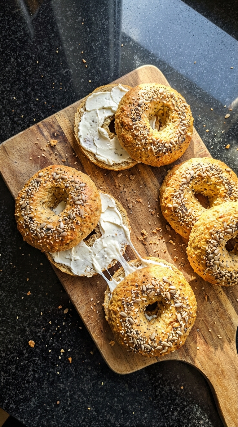 Herzhafte Protein Bagels Genuss​