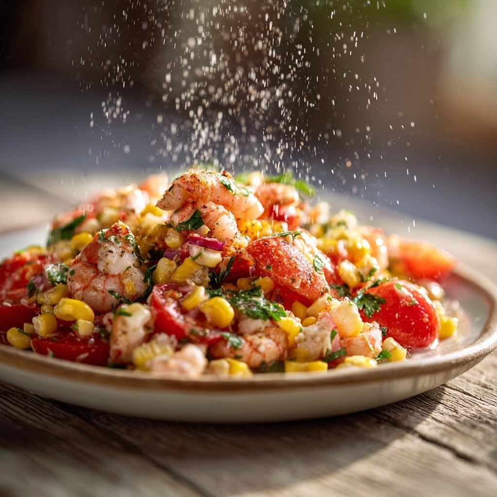 Crawfish and Corn Salad