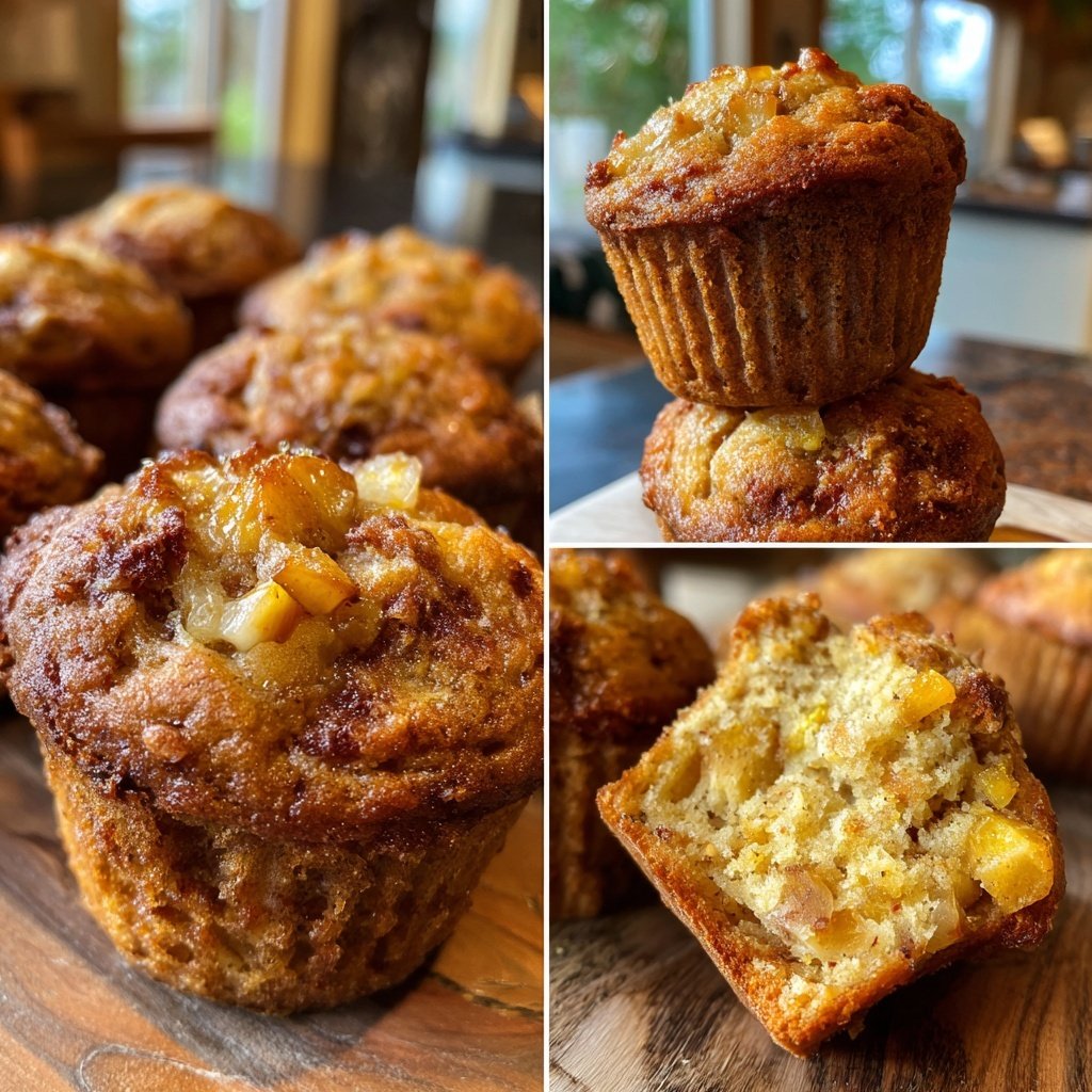 Frische Apfel Kardamom Muffins