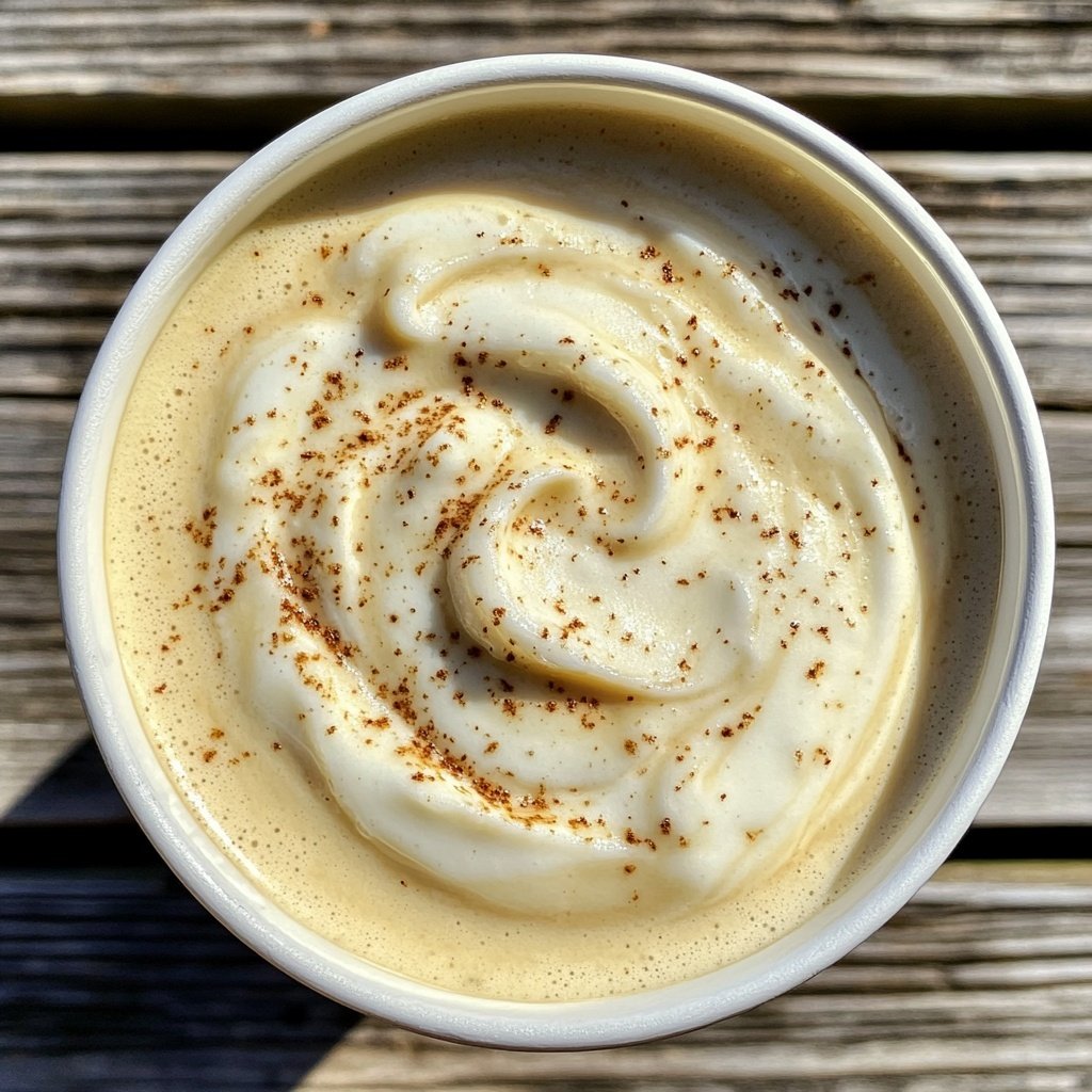 Cremiger Eierlikör-Latte
