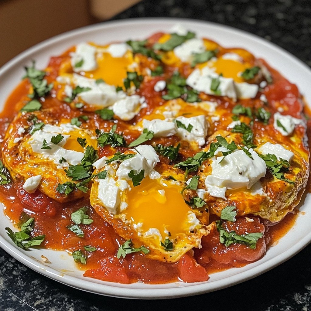 Internationale-Küche-Shakshuka mit Feta