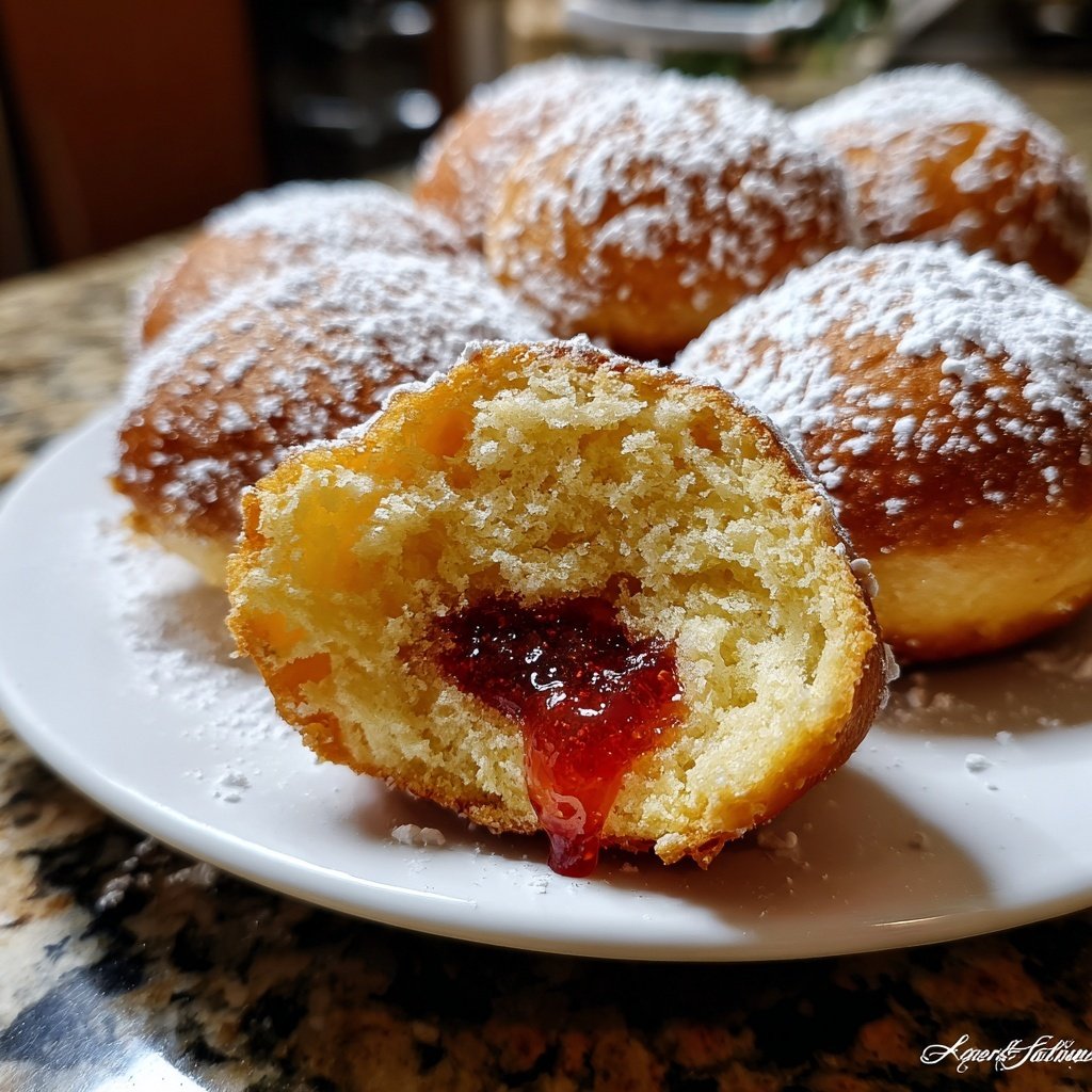 Perfekte Berliner Backen