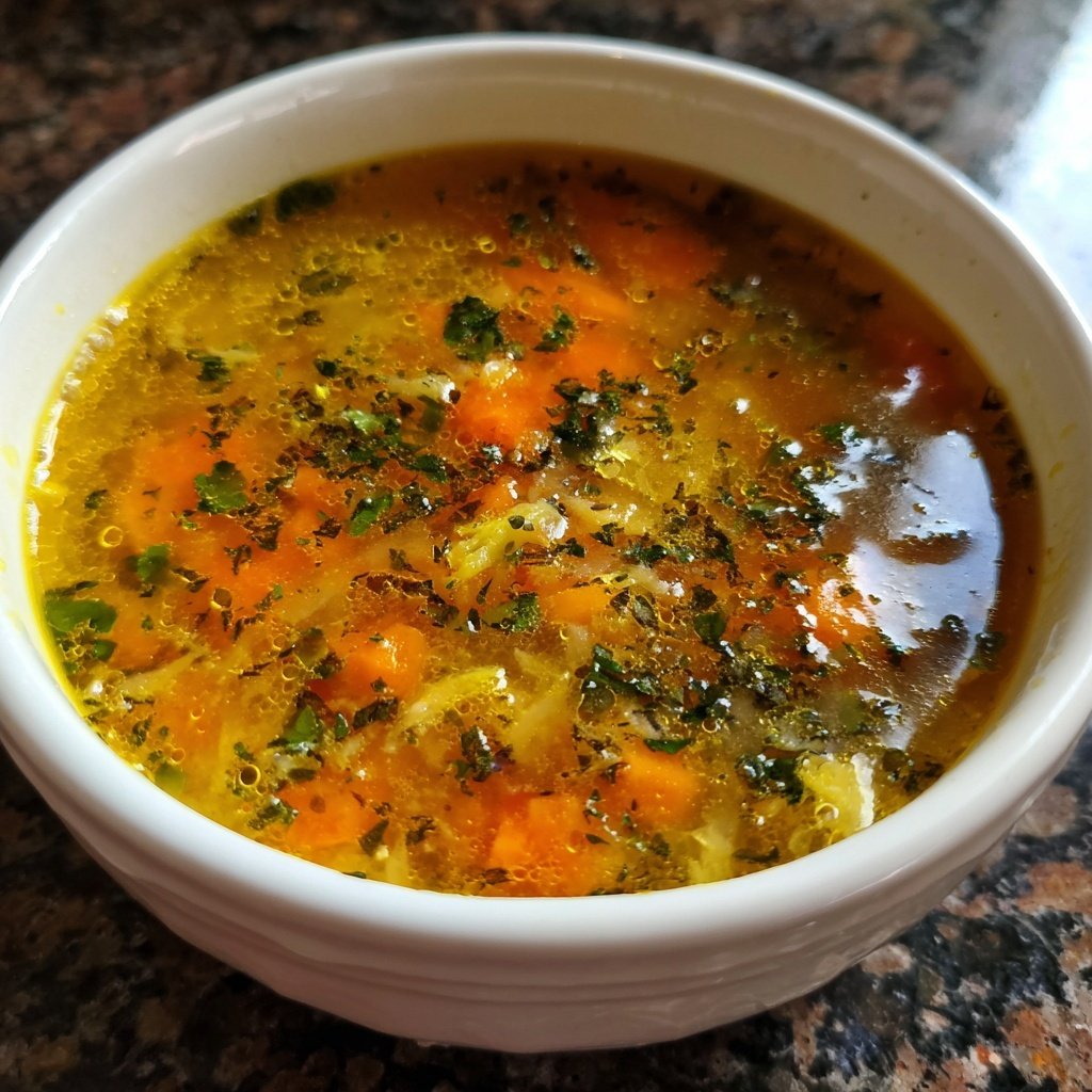 Möhren Ingwer Suppe wärmend