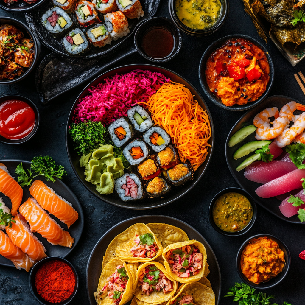 Fusion Rezepte | Moderne Internationale Küche