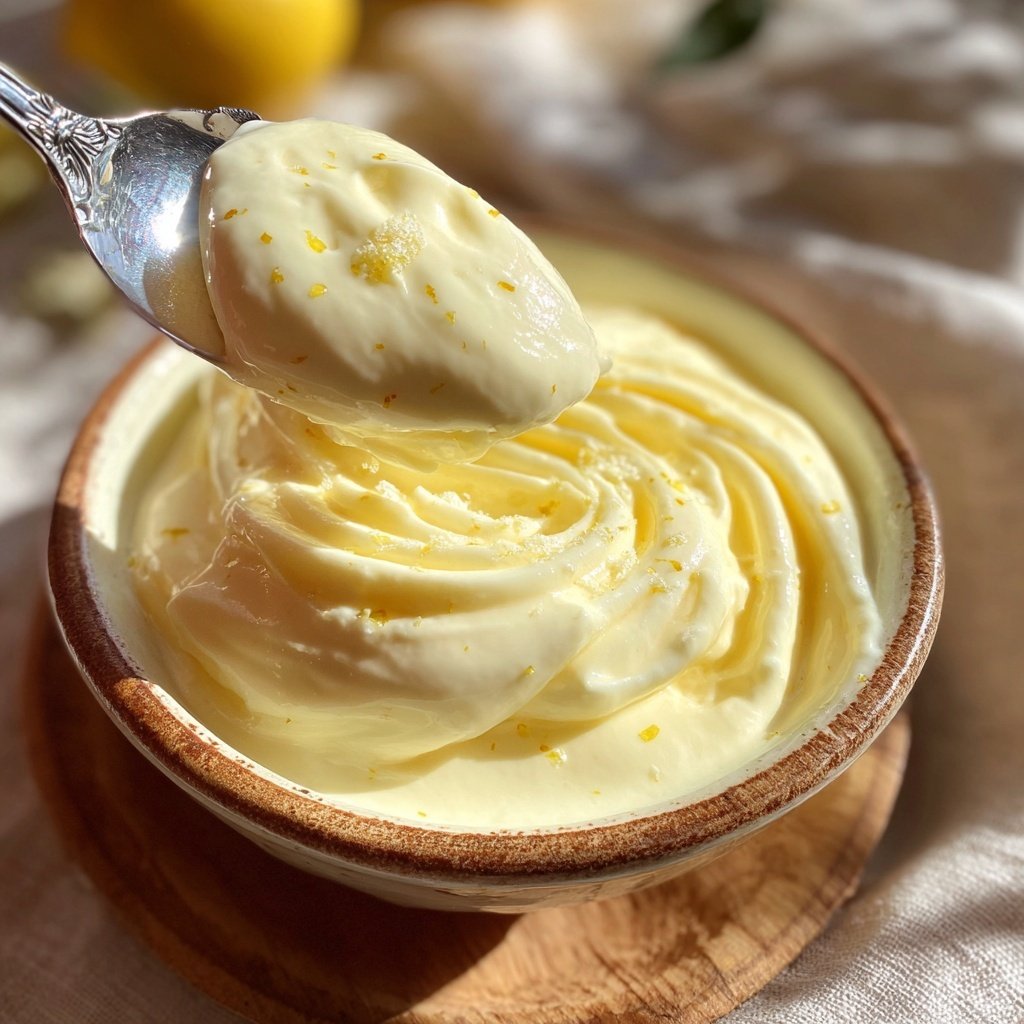 Meyer Zitronen Posset Sahne