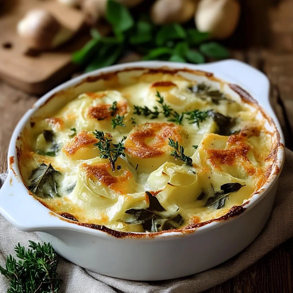 Rosenkohl-Kartoffel-Auflauf